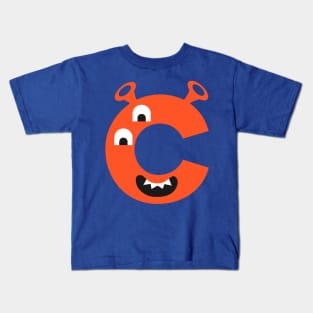 C Letter Kids T-Shirt